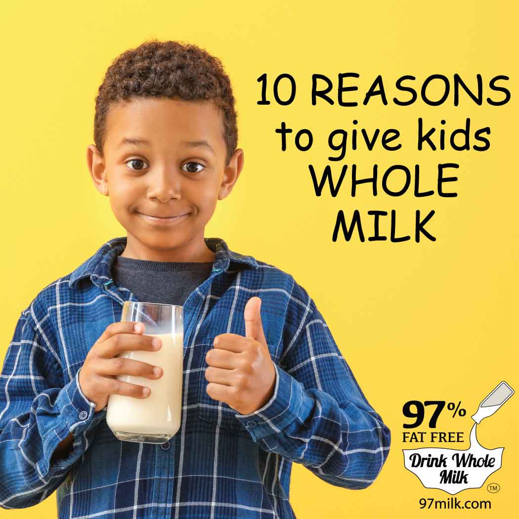 10 reasons to drink whole milk